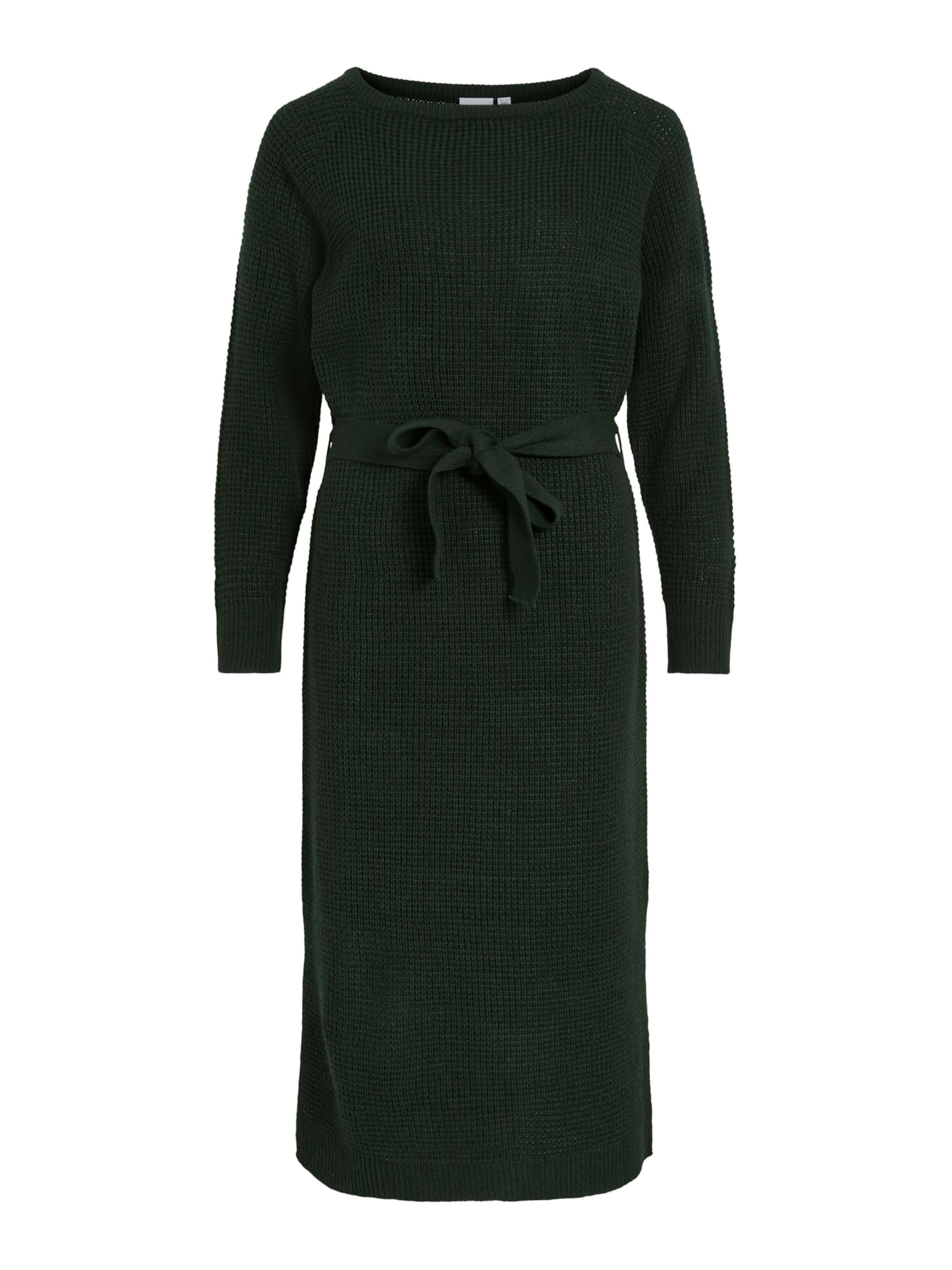 VILA Πλεκτό φόρεμα &#x27;VIBubba&#x27; σε πράσινο: μπροστά