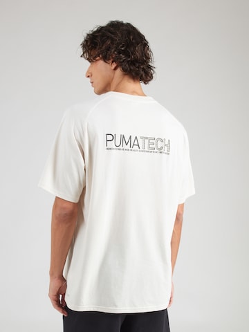 PUMA Функционална тениска 'PUMATECH' в бяло: отпред