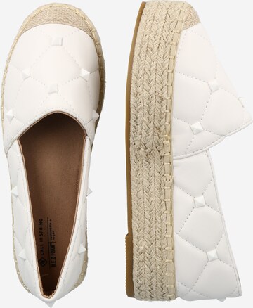 CALL IT SPRING Espadrilky – bílá