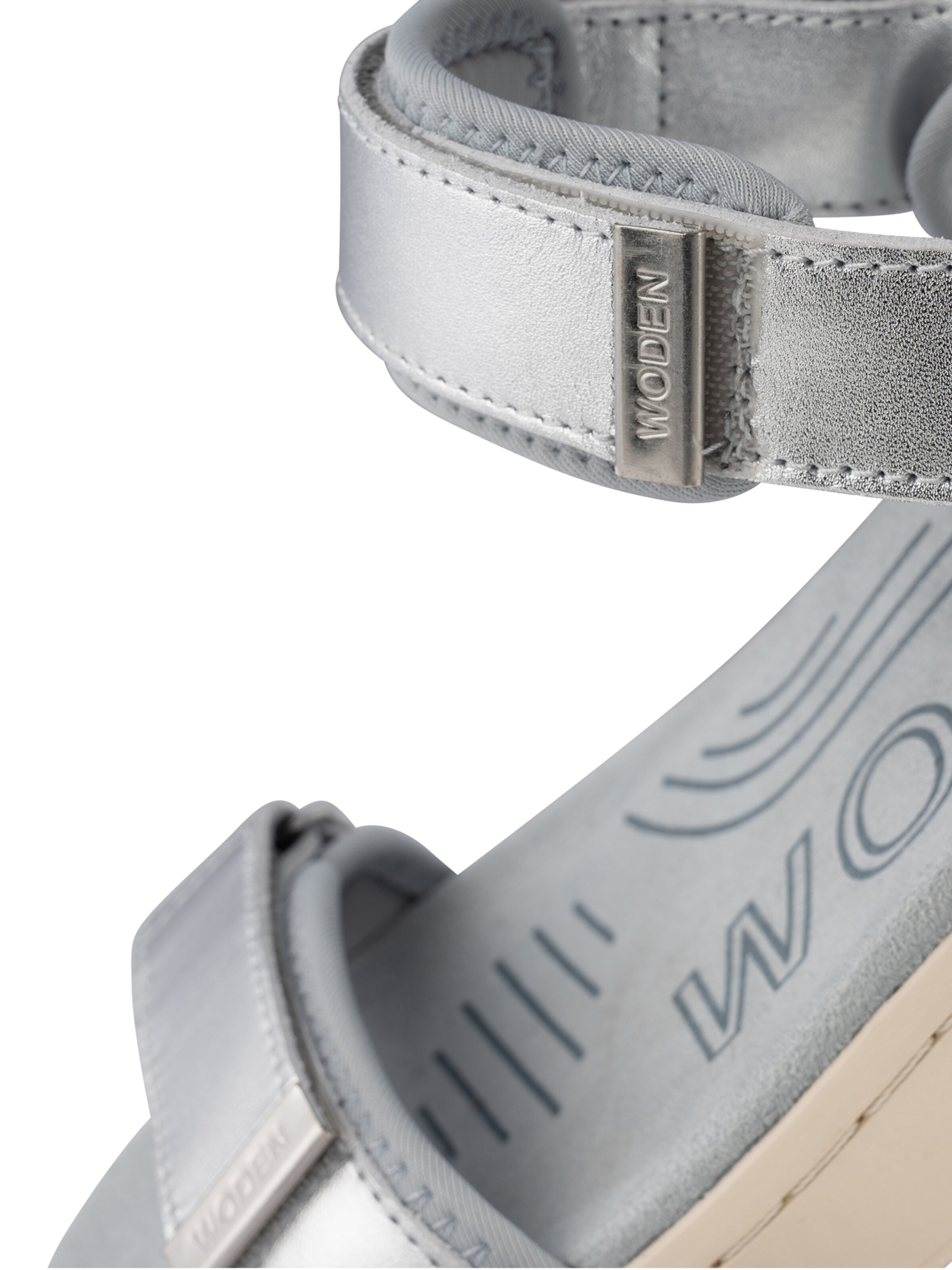 WODEN Sandaler i sølv