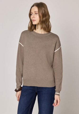 CECIL Pullover in Braun: Vorderseite