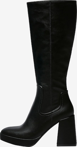 Bottes Pull&Bear en noir