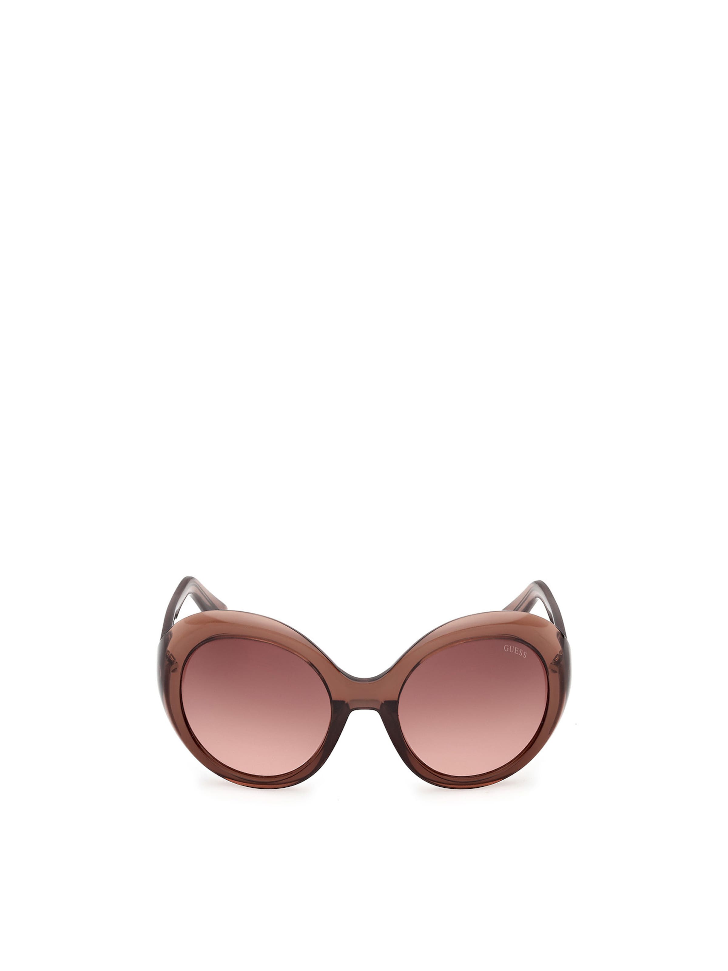 GUESS Sunglasses in Brown: front