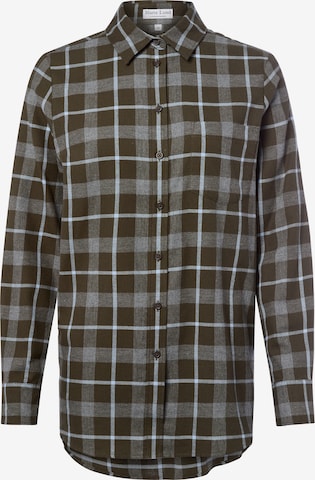 Marie Lund Blouse in Green: front