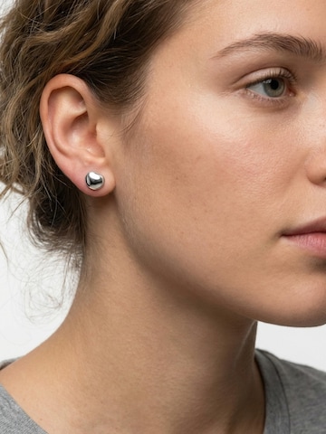Boucles d'oreilles 'PEBBLE' Kamiko en argent