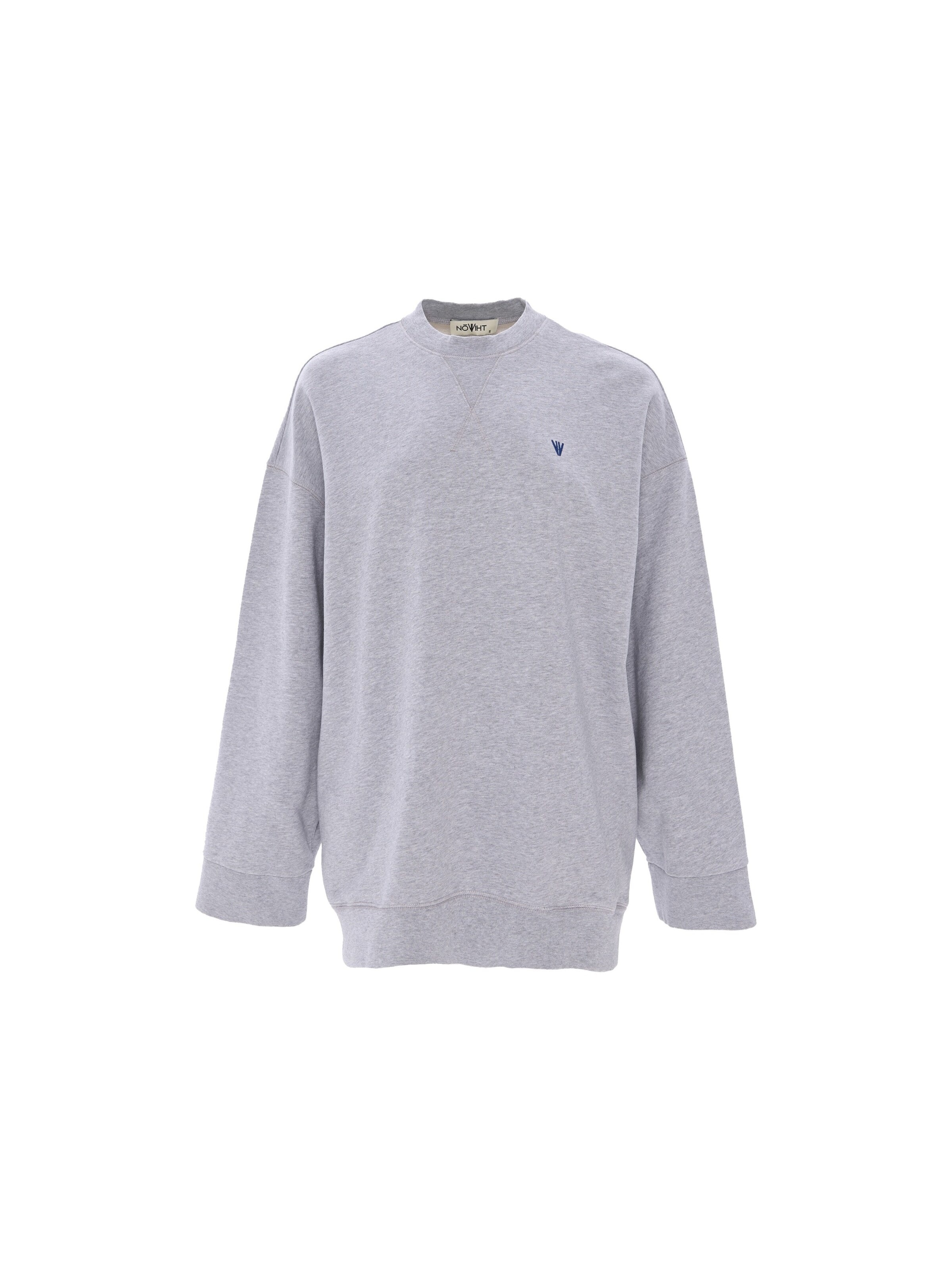 NOWIHT Sweatshirt 'Linnea' in Grijs: voorkant