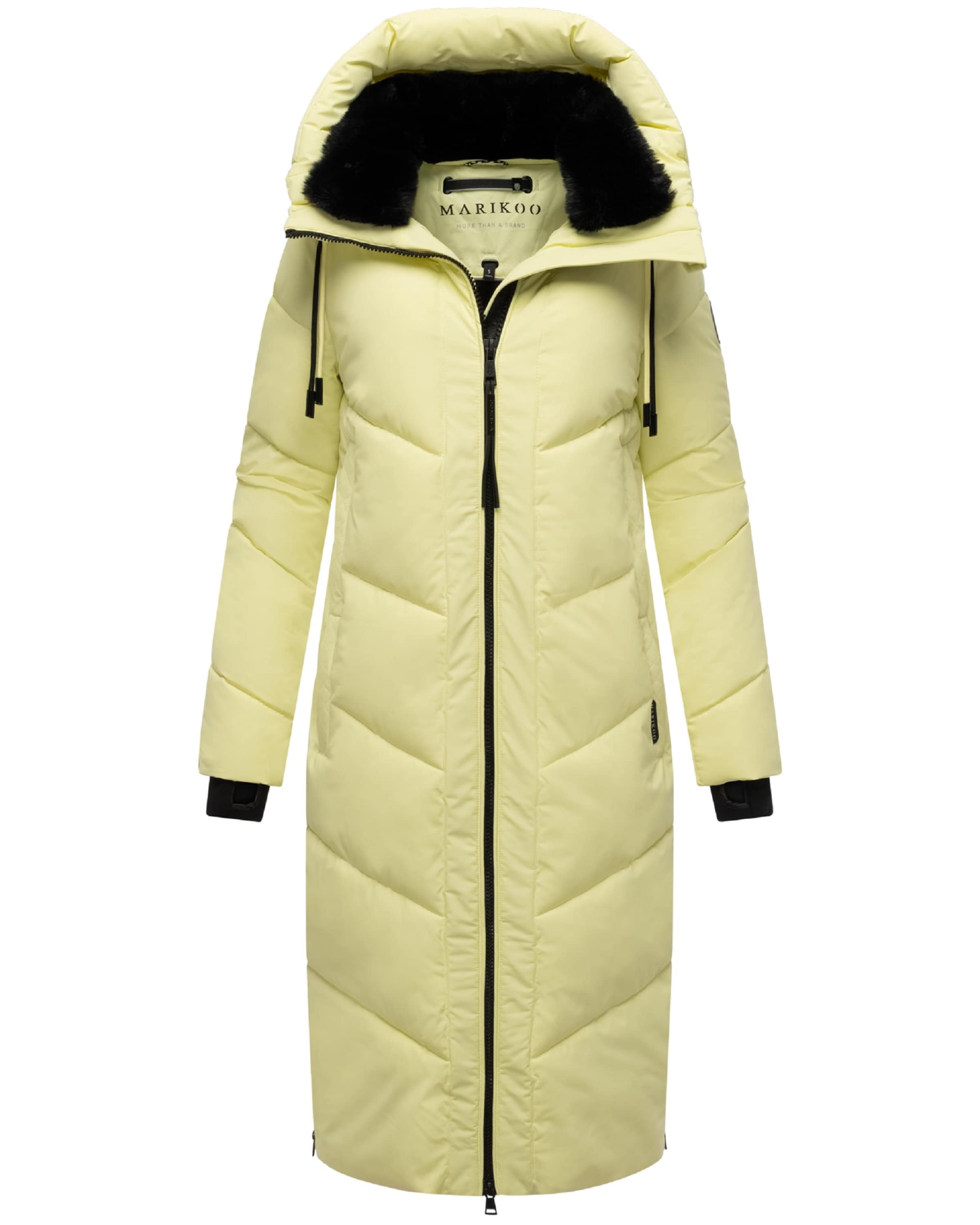 MARIKOO Winter coat 'Nadaree XVI' in Yellow