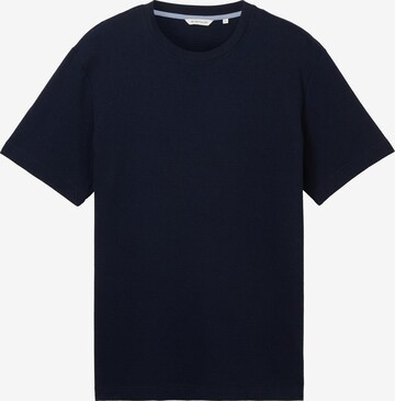 T-Shirt TOM TAILOR en bleu : devant