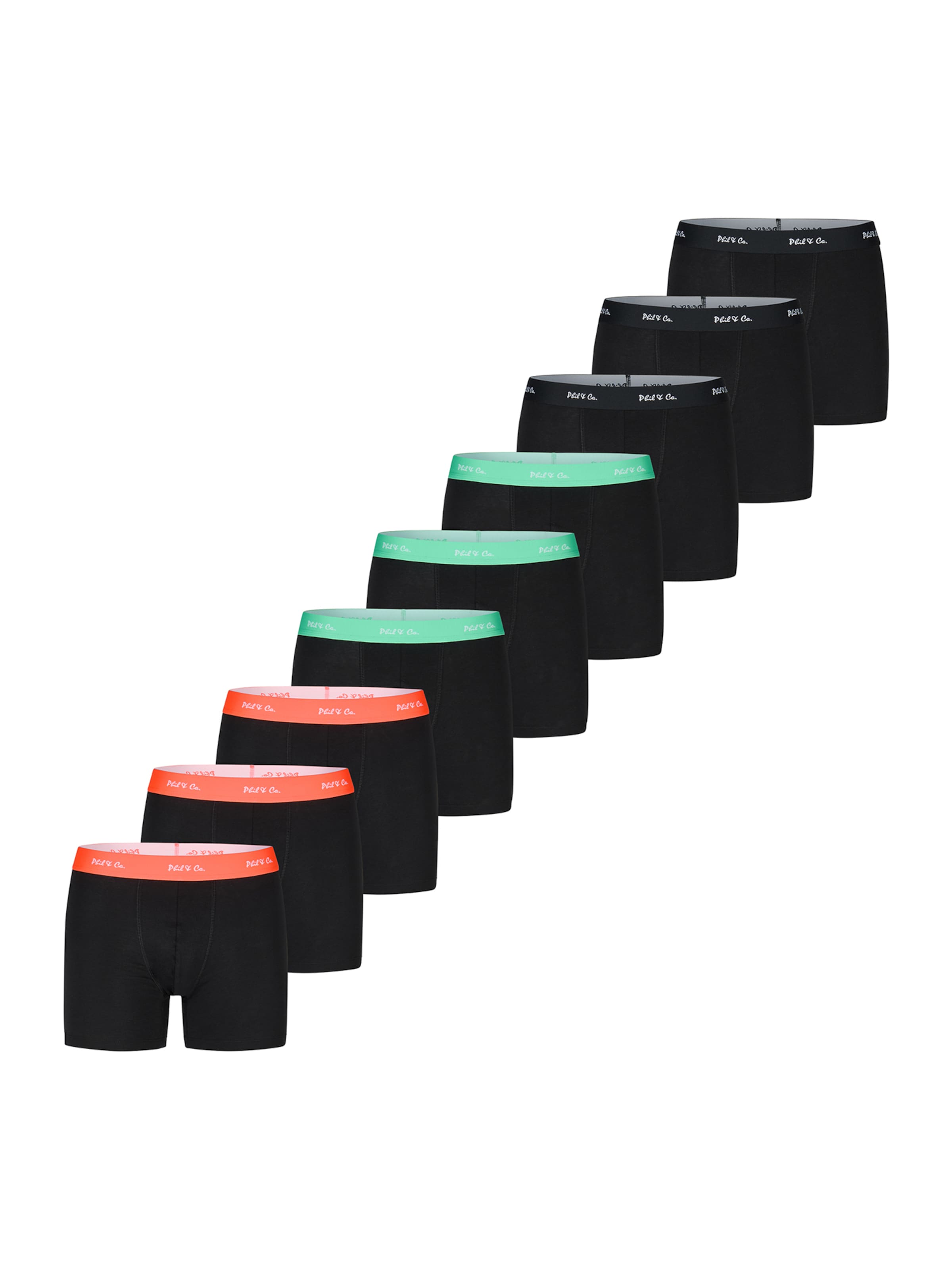 Boxers ' Jersey Core ' Phil & Co. Berlin en mélange de couleurs : devant