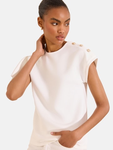 Lipsy T-Shirt in Weiß: Vorderseite