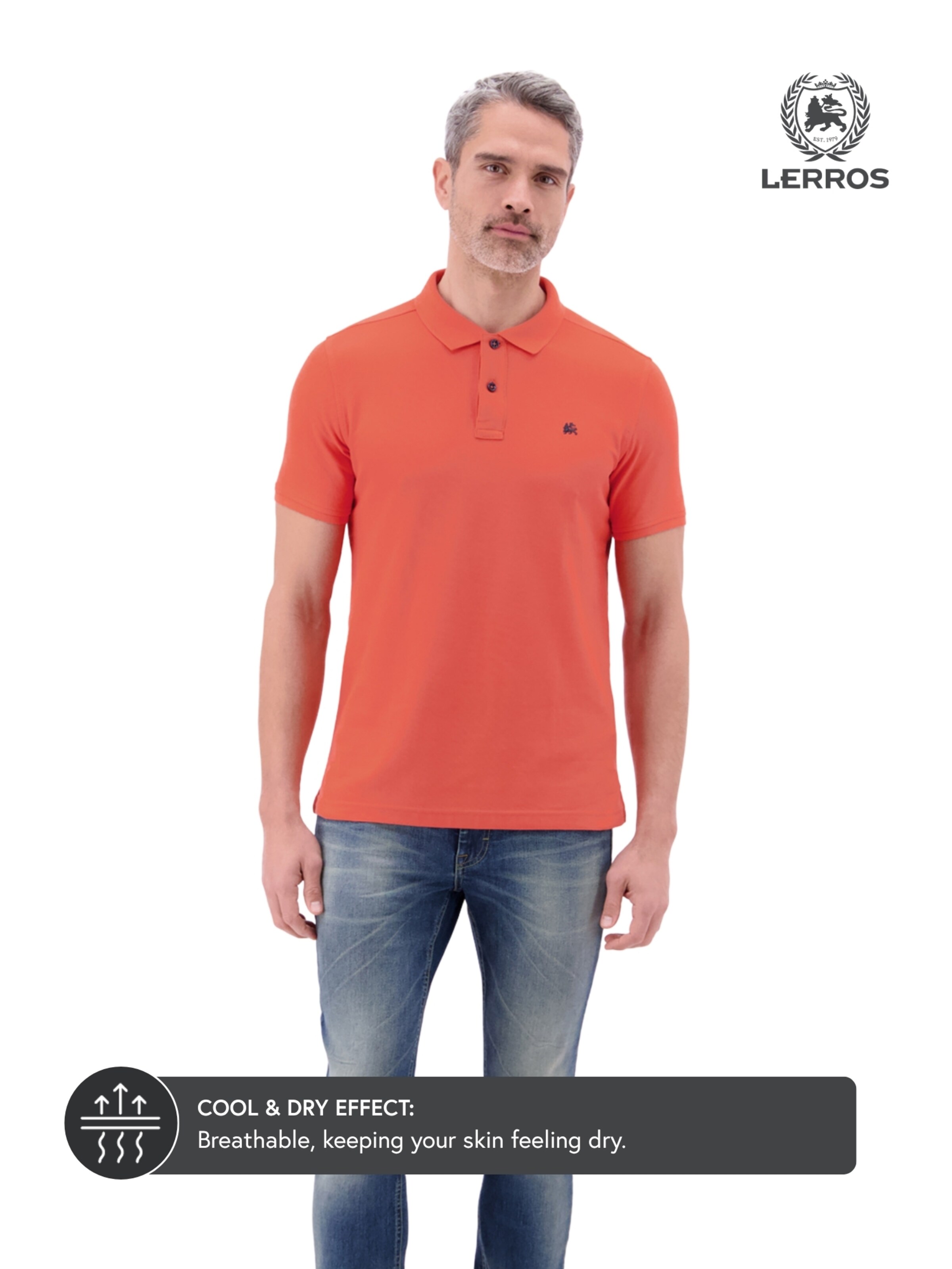 LERROS Shirt in Red