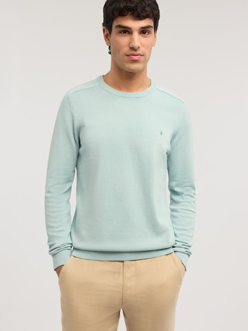 Trussardi - Jersey en azul: frente