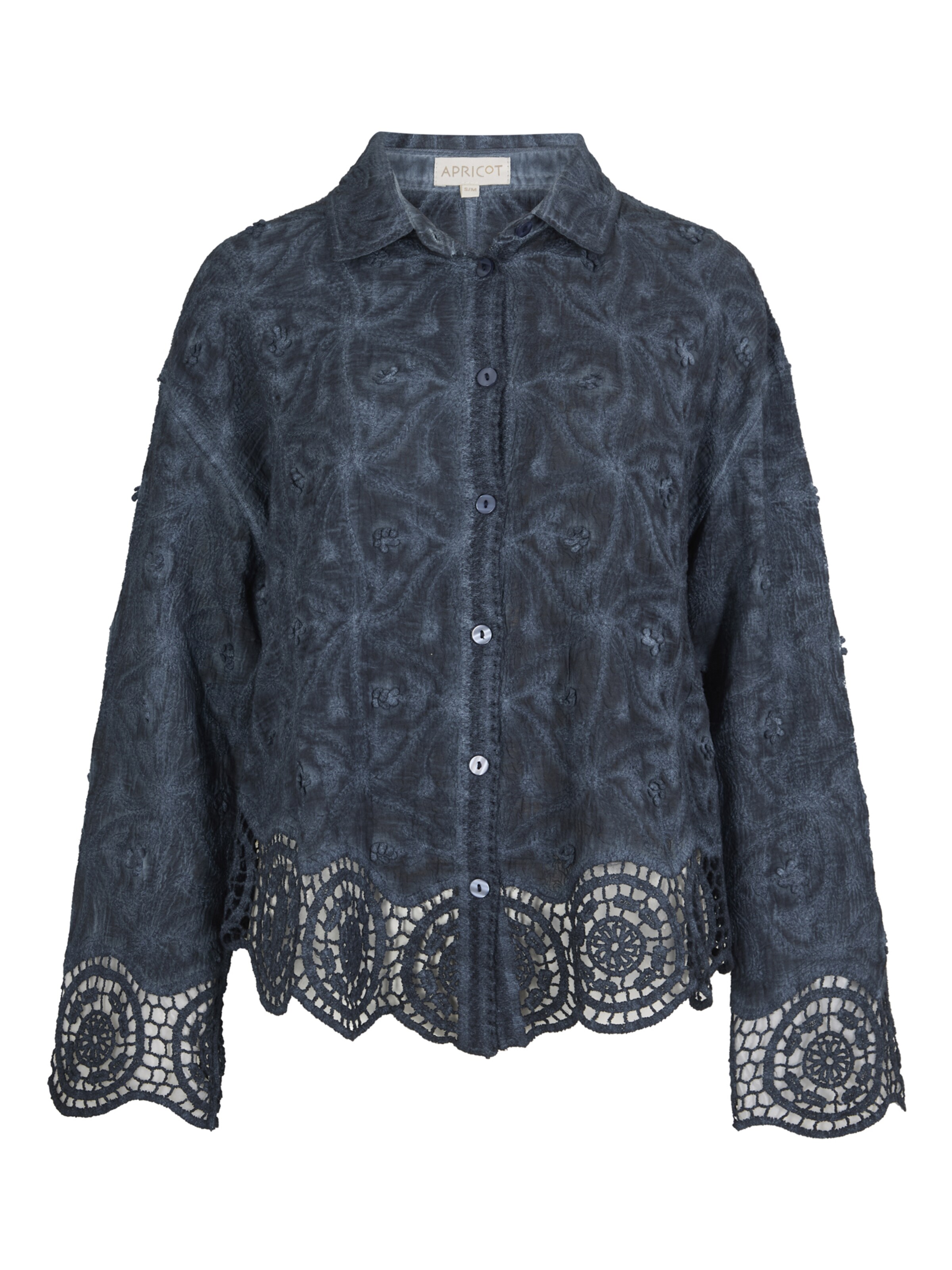 Apricot Chemisier en vert chiné, Vue avec produit