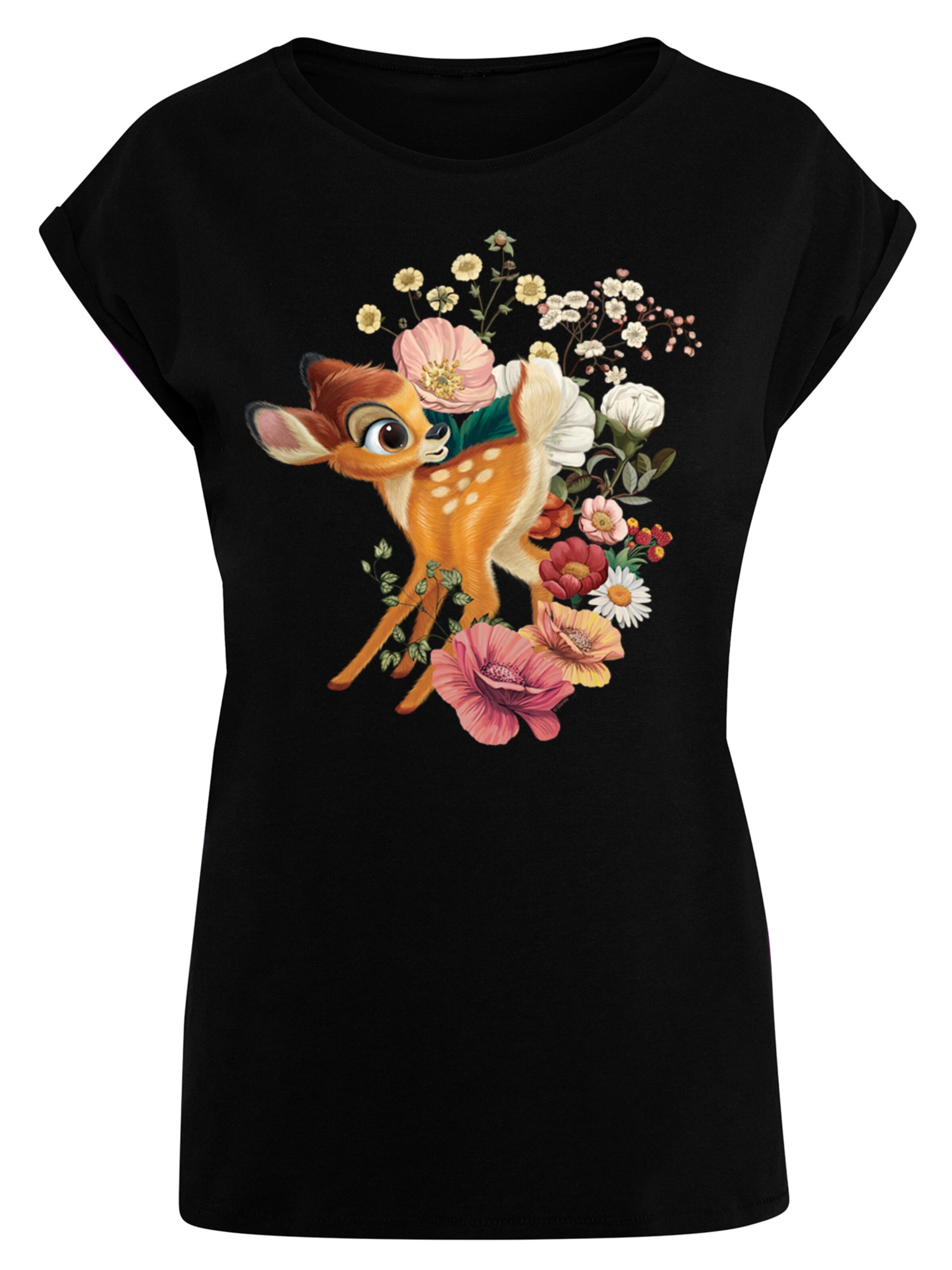 F4NT4STIC Shirt in Zwart: voorkant