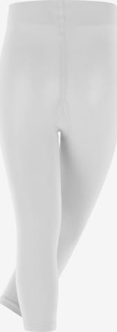 FALKE Leggings 'Cotton Touch' in White: front