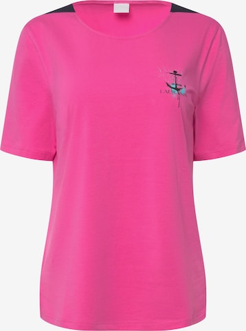 T-shirt LAURASØN en rose : devant