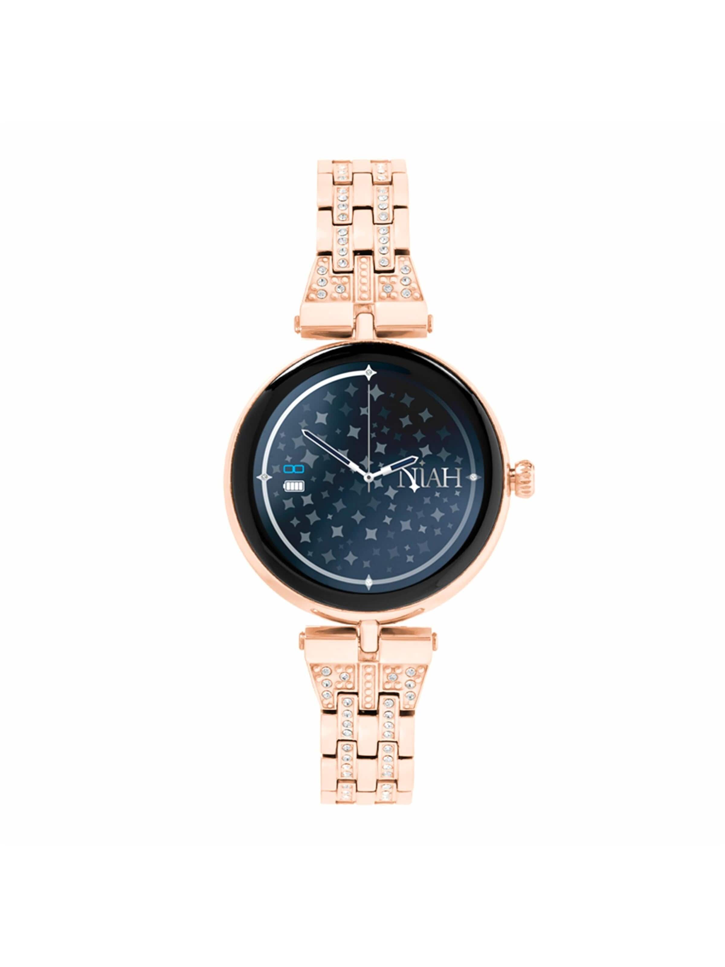 Techmade Digitaluhr 'Lyra Medium'‌ in Gold: Vorderseite