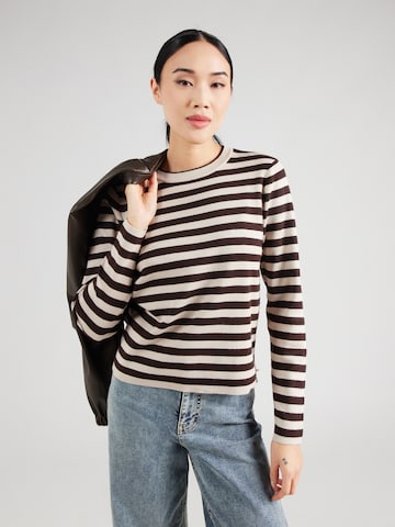 NÜMPH Sveter - Hnedá: predná strana