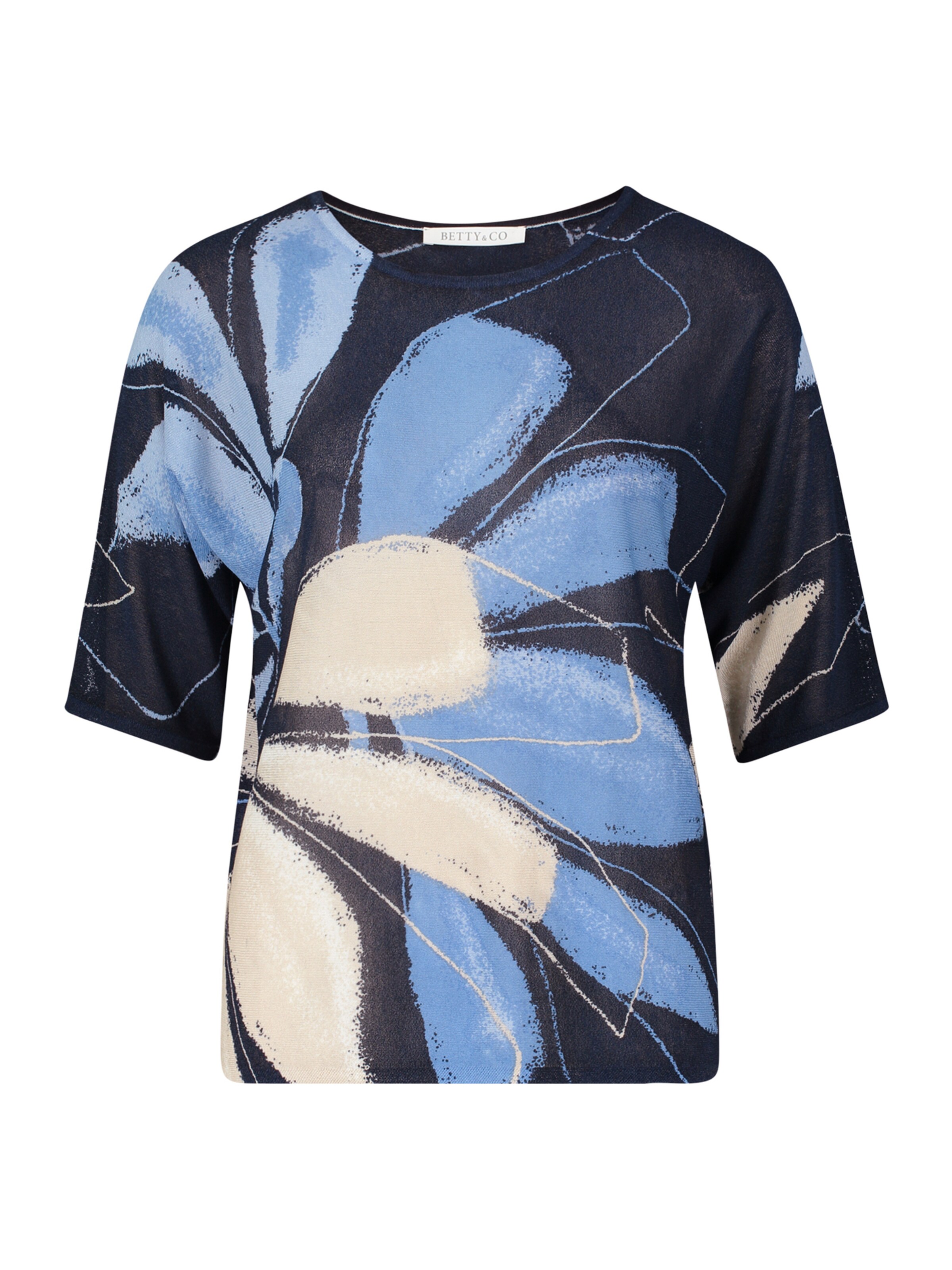 Betty & Co Trui in Blauw: voorkant