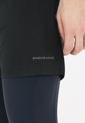 ENDURANCE Skinny Sportbroek 'Weilby' in Zwart