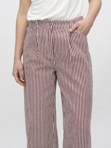 Wide Leg Pantalon 'Elisa' minimum en marron