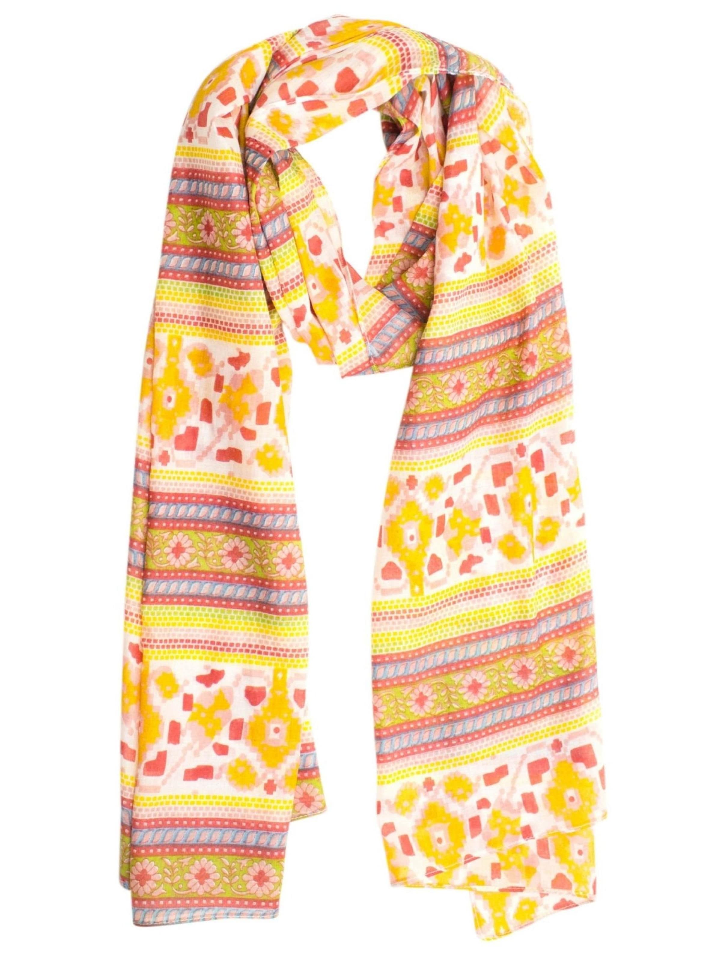 Sunsa Scarf 'Sunsa' in Orange: front
