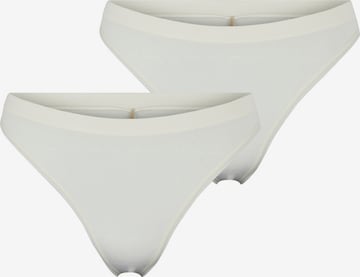 PIECES Thong 'Symmi' in Grey: front