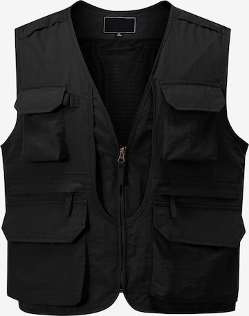 Youthup Sports Vest in Black: front
