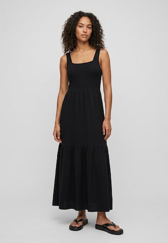 Urban Classics Zomerjurk in Zwart: voorkant