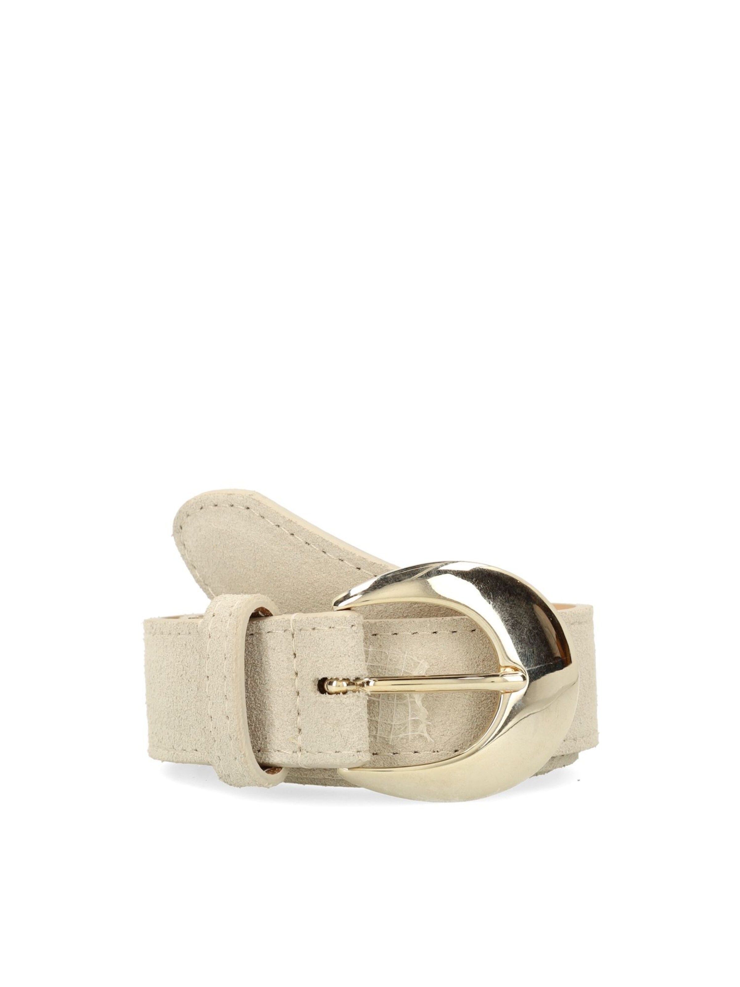 MANFIELD Belt in Beige: front