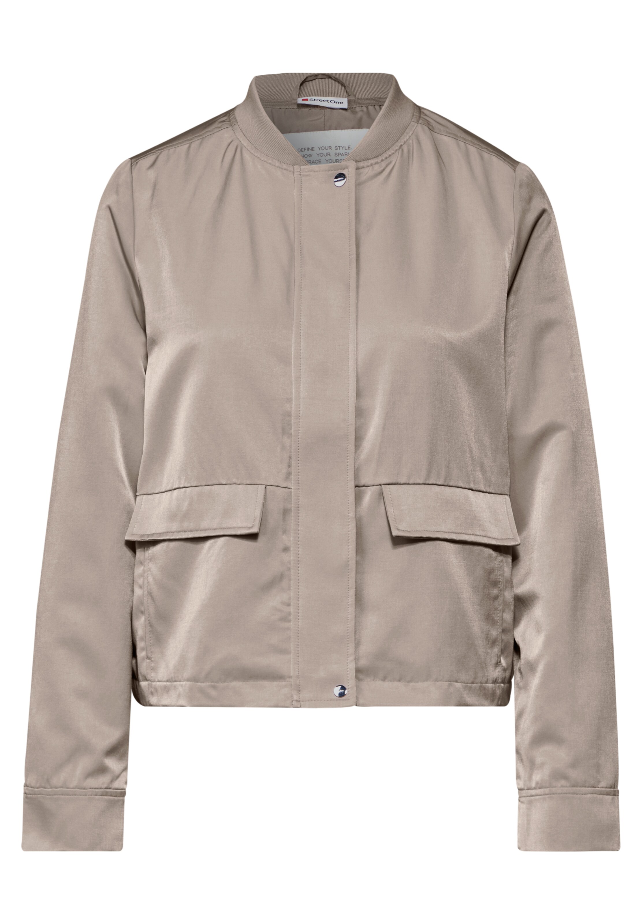 STREET ONE Between-Season Jacket in Beige: front