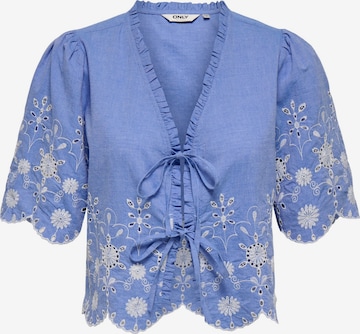 ONLY Bluse 'ONLMiffy' in Blau: Vorderseite