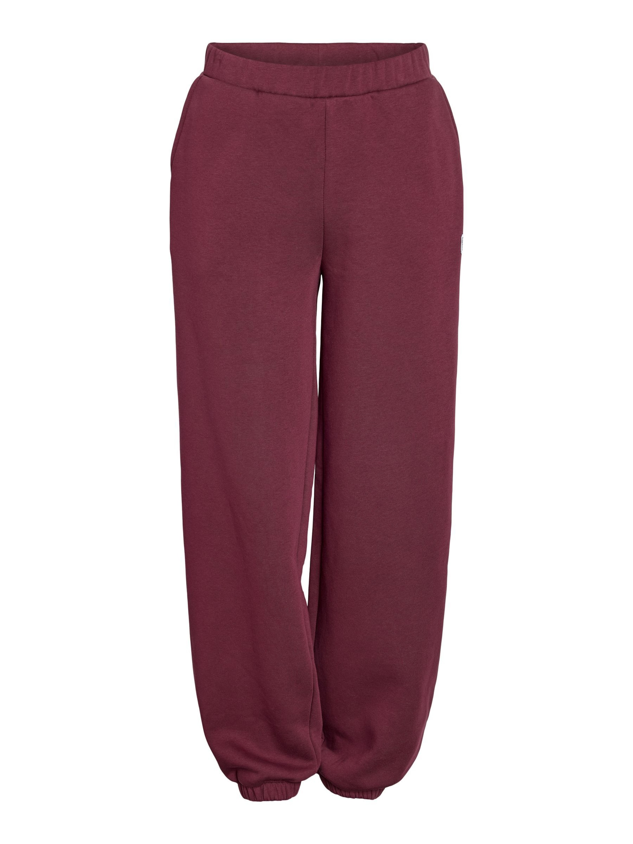 Noisy may - Loosefit Pantalón 'NMVilla' en rojo: frente