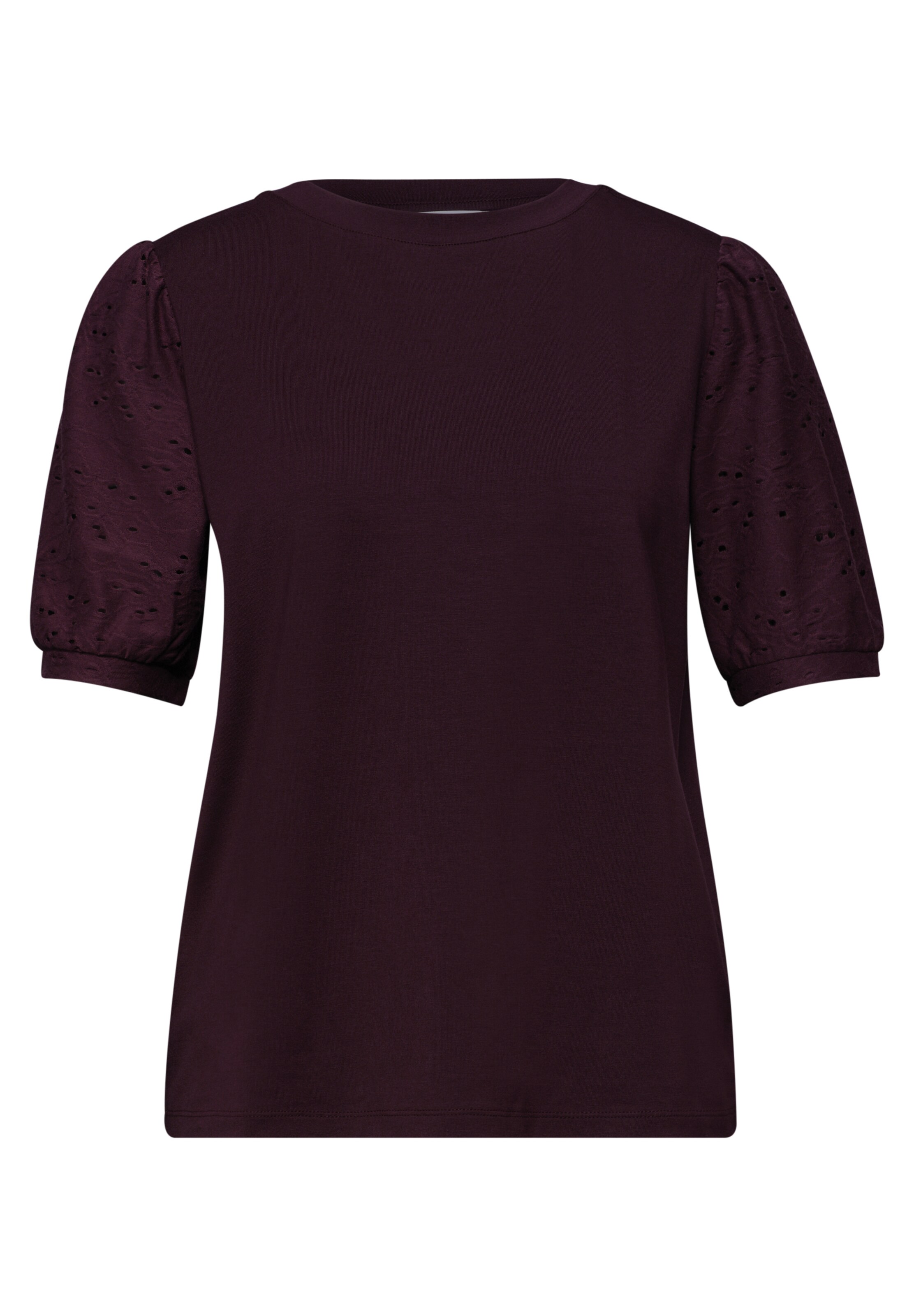 Street One Studio Shirt in Purple: front
