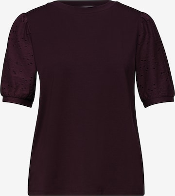 Street One Studio Shirt in Purple: front