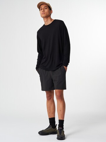 pinqponq Ohlapna forma Športne hlače | črna barva