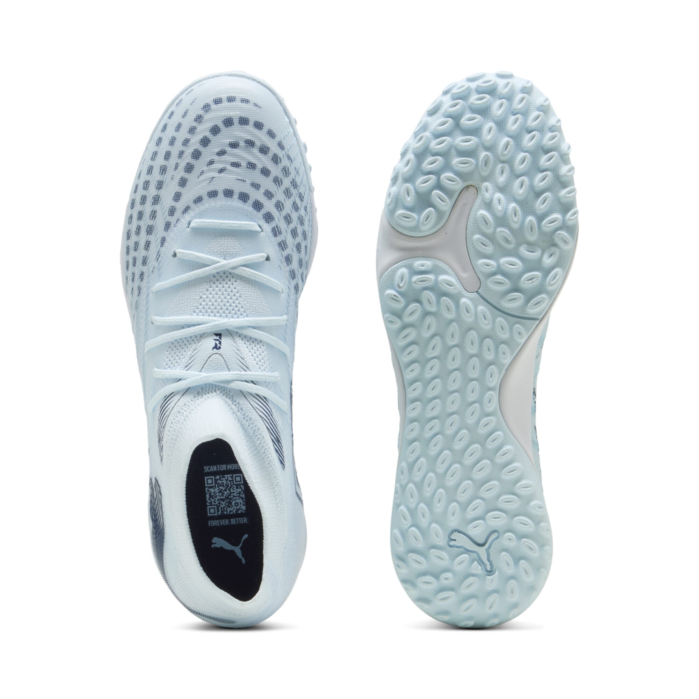 PUMA Voetbalschoen 'FutureE 9 Match' in Blauw