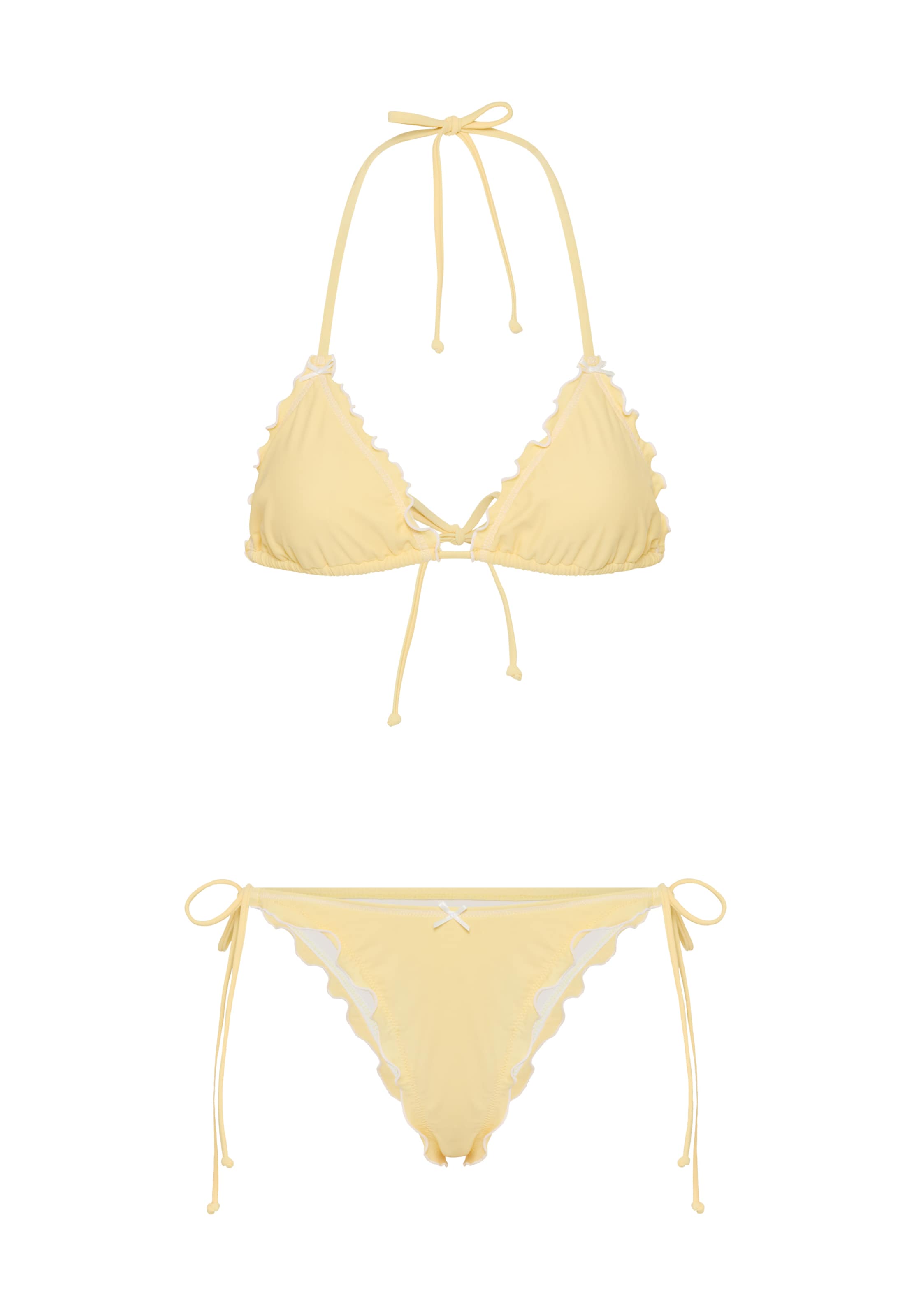 LSCN by LASCANA Bikini in Geel: voorkant