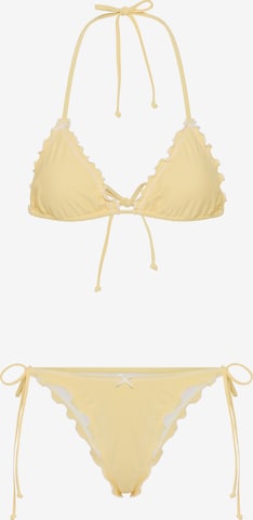 LSCN by LASCANA Bikini in Geel: voorkant