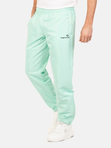Sergio Tacchini Slim fit Workout Pants 'CARSON 02' in Green: front