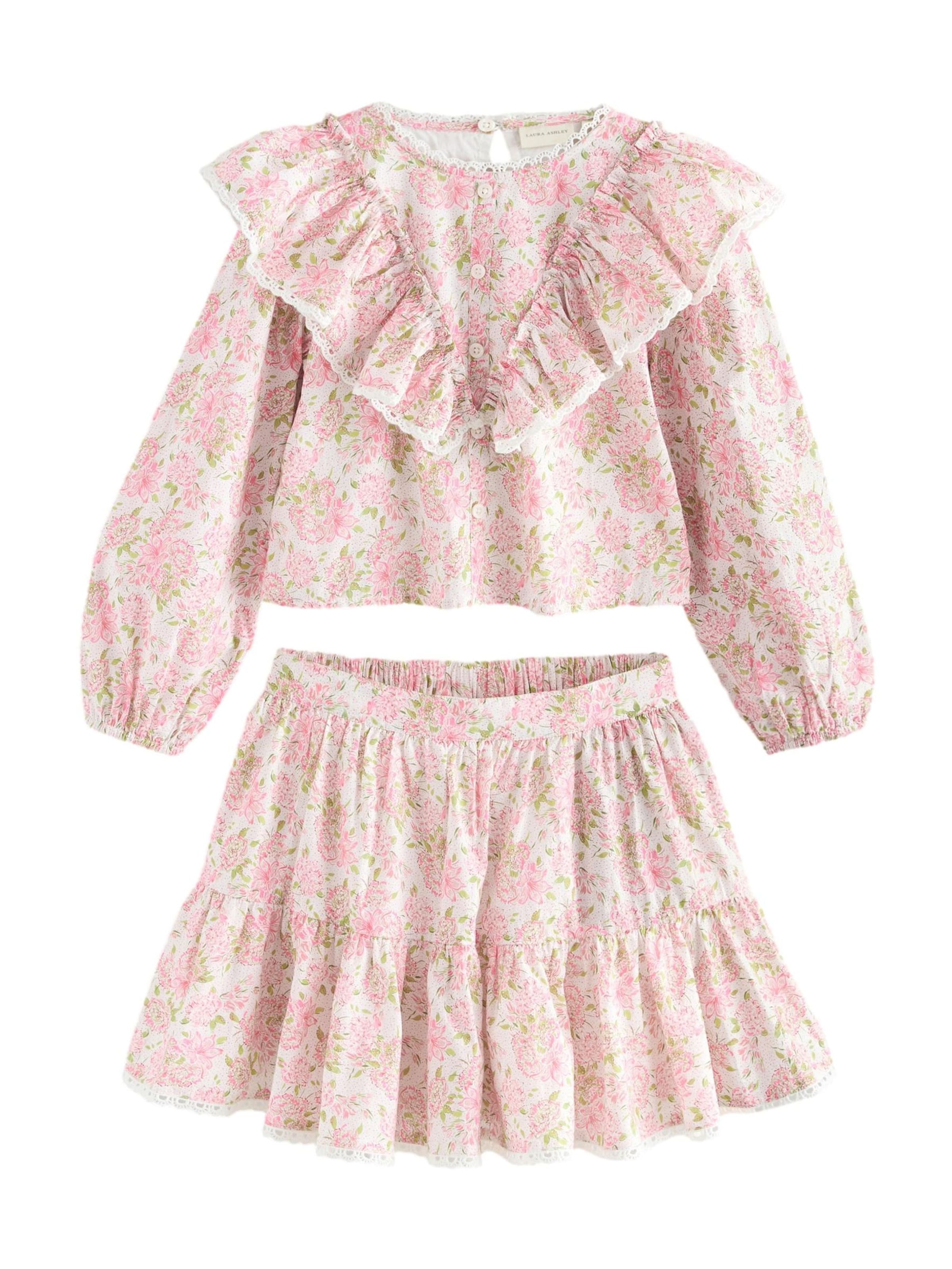 LAURA ASHLEY Set in Roze: voorkant