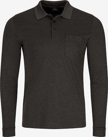 Ragman Shirt 'Basic' in Grijs: voorkant