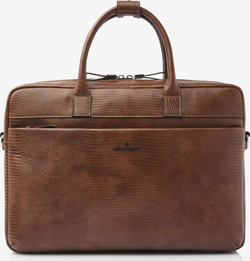 Castelijn & Beerens Handbag 'Ilse ' in Brown: front