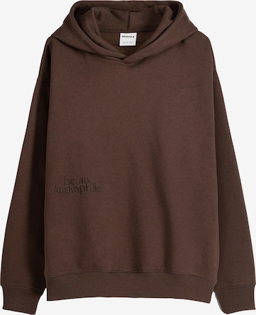 Bershka Sweatshirt in Braun: predná strana