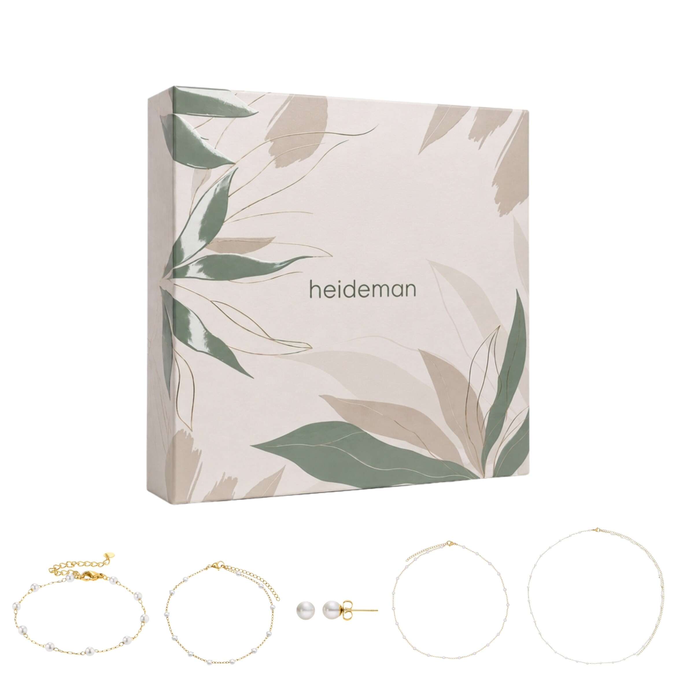 Parure de bijoux 'Capri' Heideman en or