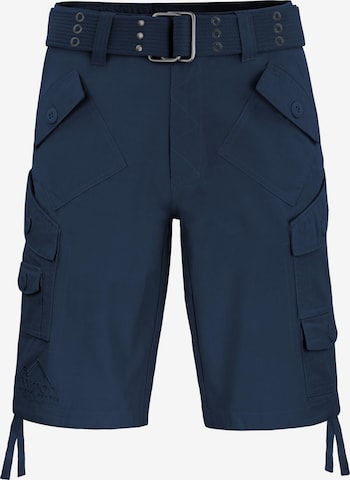 Regular Pantalon outdoor 'Sonora' normani en bleu : devant