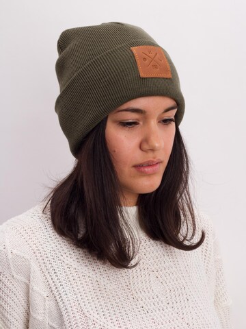 Manufaktur13 Beanie 'Rough' in Green