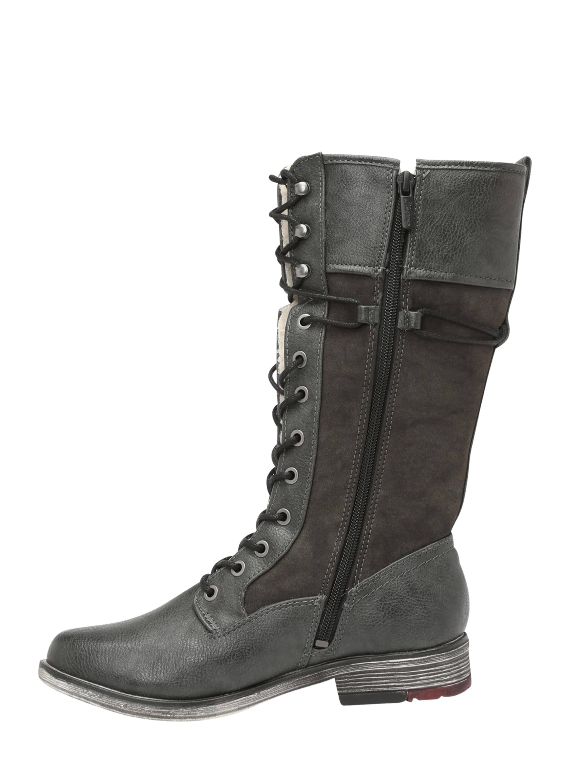 MUSTANG Csizma - fekete