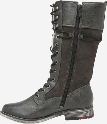 MUSTANG Lace-up boot in Black