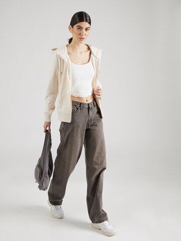 Superdry Sweatjacke 'Essential' in Beige